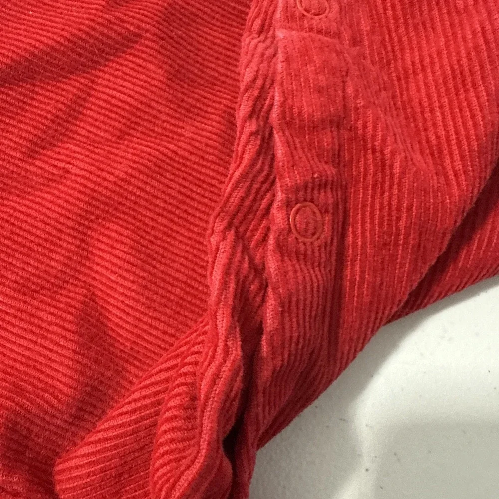 Gymboree‎ Overalls Toddler 18 24M Red Cupcake Embroidery Romper